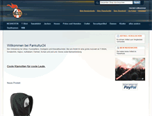Tablet Screenshot of fankultur24.de